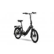 Bicicletat Eléctrica Noa de 9Transport, Plegable, Motor 250W, Color Negro